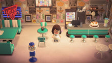 Load image into Gallery viewer, ACNH Turquoise Diner (Animal Crossing New Horizons)