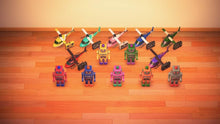 Load image into Gallery viewer, ACNH Christmas RC helicopter tin robot toy day (Animal Crossing New Horizons)