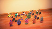 Load image into Gallery viewer, ACNH Christmas RC helicopter tin robot toy day (Animal Crossing New Horizons)