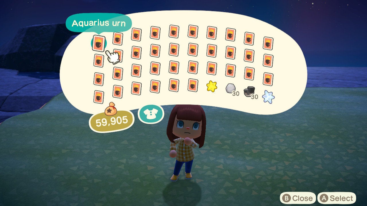 ACNH Zodiac Moon Space DIY Nook's Treasure Island