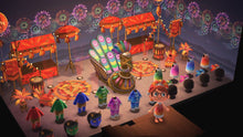 Load image into Gallery viewer, ACNH Festivale items and clothing orange