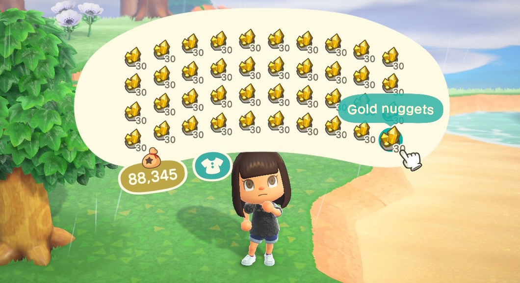 Gold Nuggets 12 Million bells