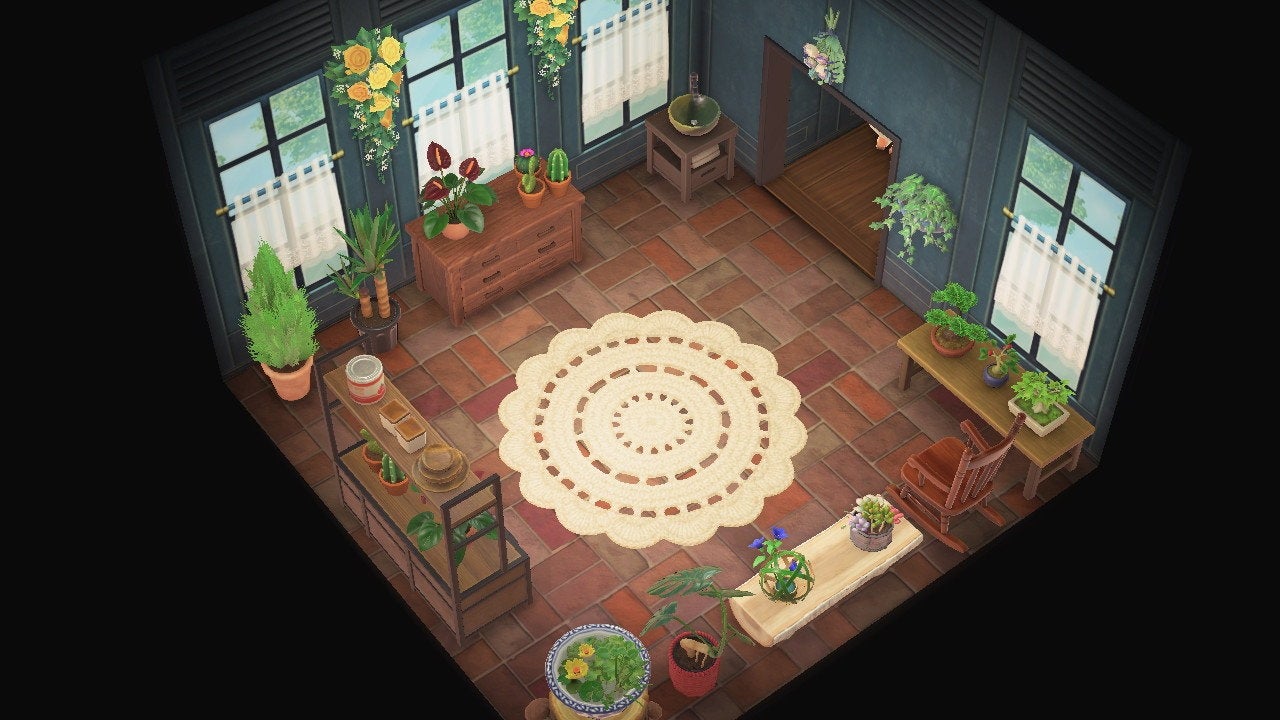 animal crossing new horizons house plants ACNH Garden Room (Animal Crossing New Horizons) – Nook's Treasure Island
