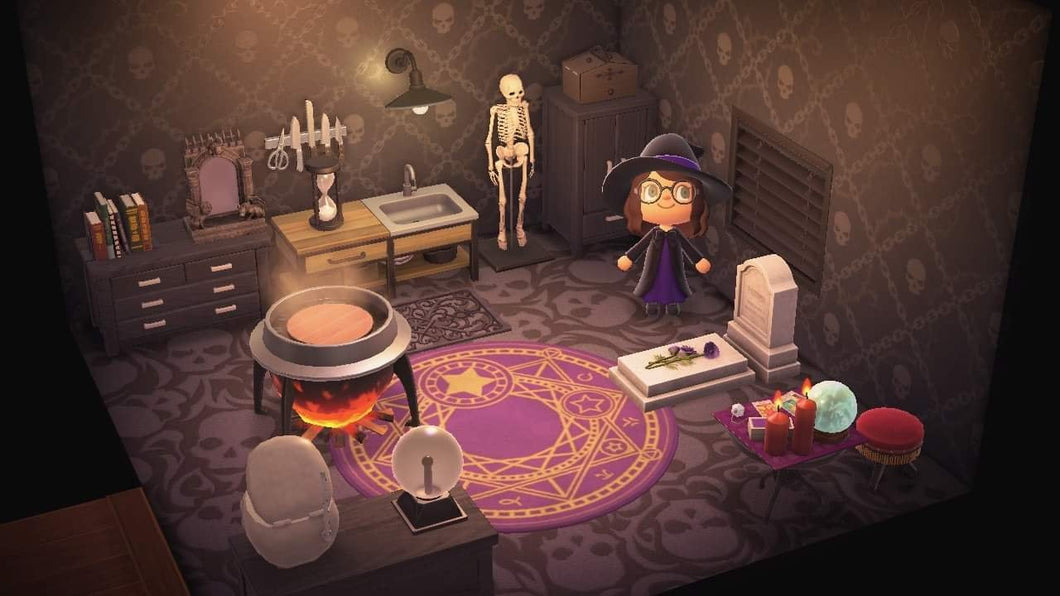 ACNH Spooky Room (Animal Crossing New Horizons)