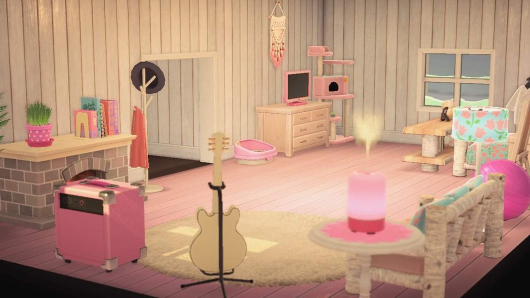 ACNH Pink Room (Animal Crossing New Horizons)