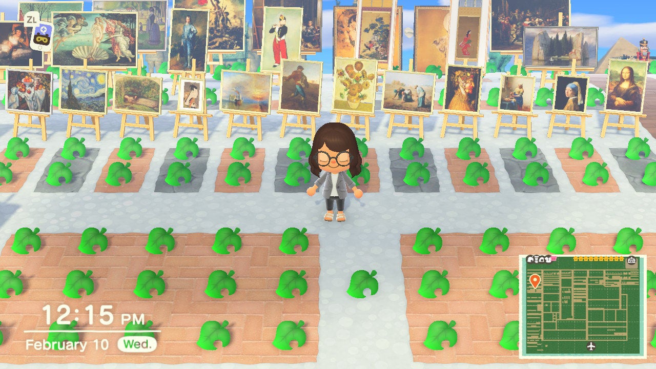 ACNH All Art and Statues Nook's Treasure Island