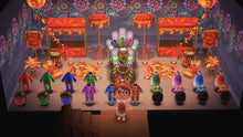 Load image into Gallery viewer, ACNH Festivale items and clothing orange
